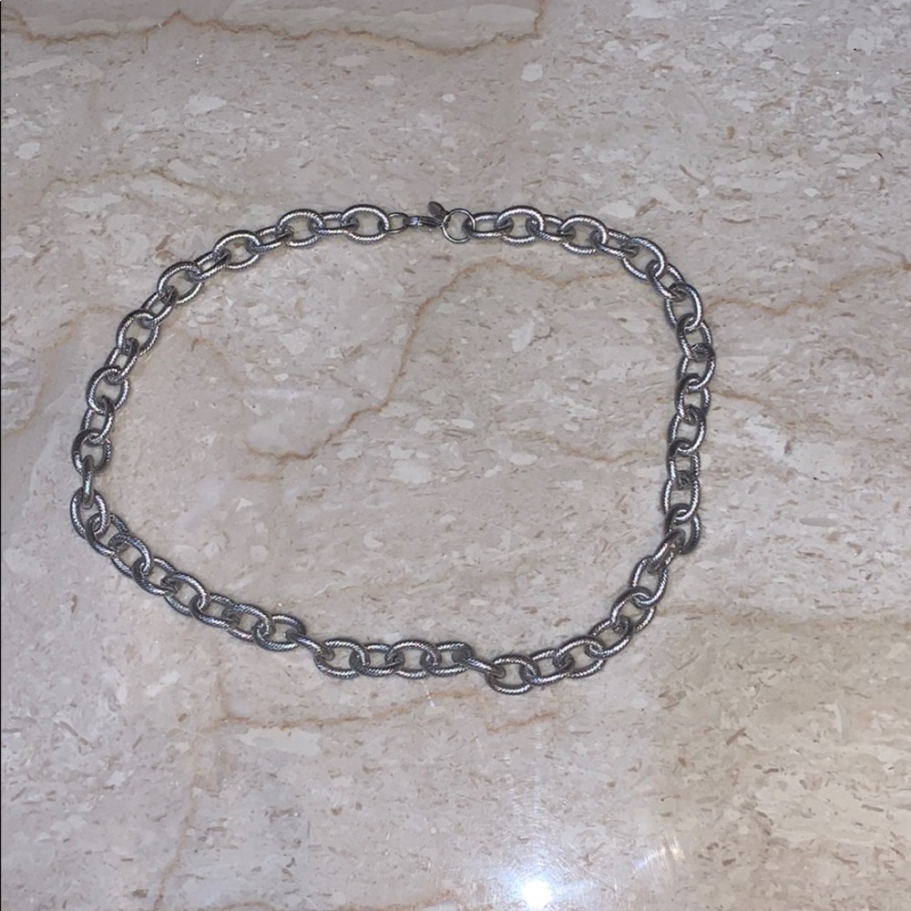 Milor stainless steel Tiffany style necklace